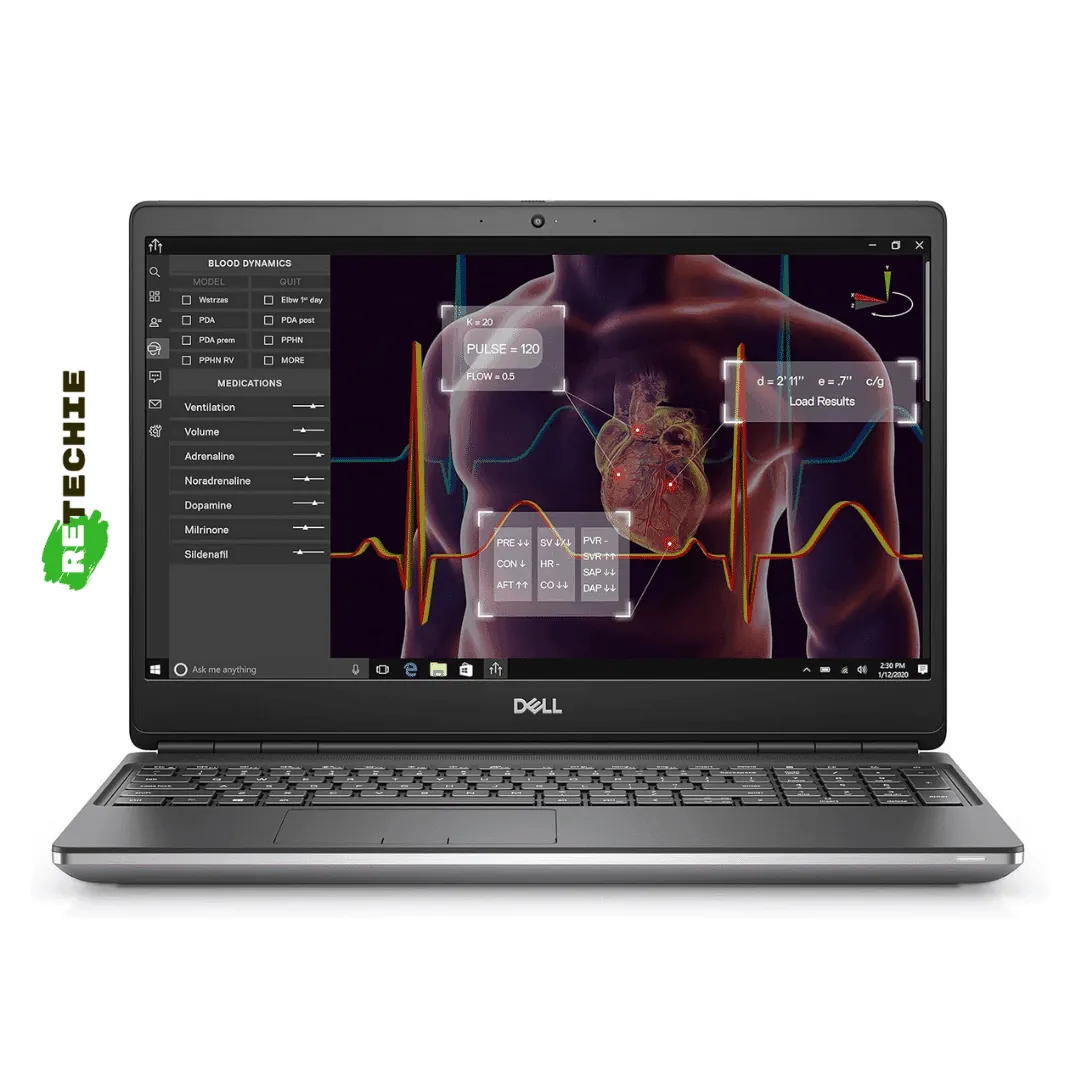 Refurbished Dell Precision 7740 | Core I7-9th Gen | 8GB Graphics | 8GB Ram | 256GB SSD | 2 Years Warranty